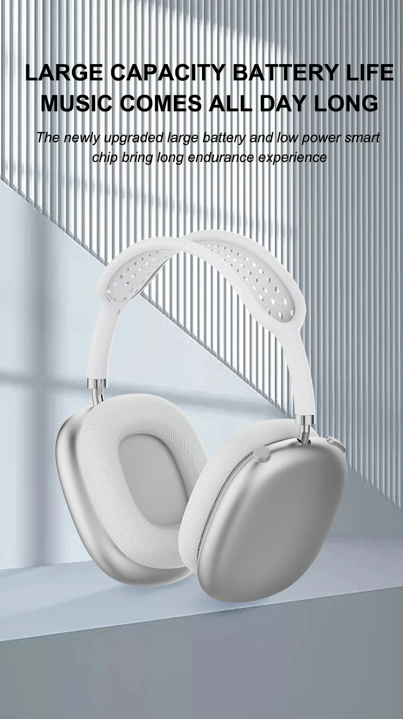 Pods max Wireless Bluetooth 5.3 Headphones