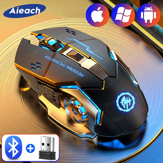 AIEACH Bluetooth Mouse Gaming